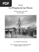 La Pérgola de Las Flores - Full Score