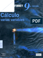 Calculo Varias Variables - Thomas - 9 Edicion PDF