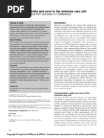 Communication Skills and Error in The Intensive Care Unit: Tom W. Reader, Rhona Flin and Brian H. Cuthbertson