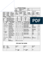 Ppe Must Be Worn: Job Safety Analysis