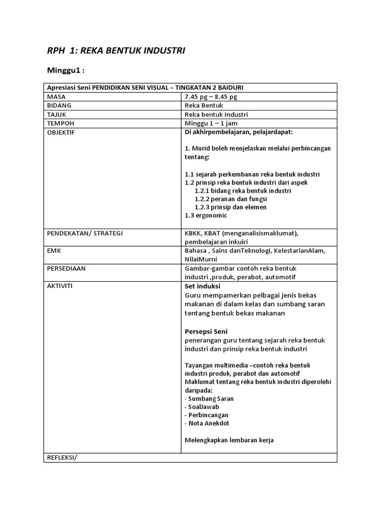 Industri Rph Pdf
