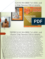 TERPERCAYA!! WA 0858-7161-4243, Jual Vitamin Otak Dewasa OSB Di Jakarta