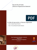 Falta de Innovación y Fracaso Empresarial