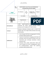 Sop Monitoring Dan Evaluasi Penerapan Standar Pelayanan Medis