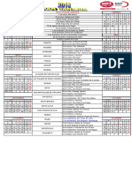 Calendar I o 2018