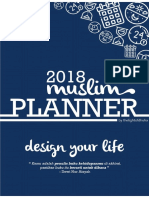 Free Printable 2018 Muslim Planner PDF