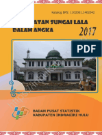 Kecamatan Sungai Lala Dalam Angka 2017