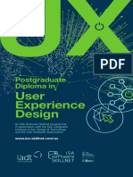 User Experience Design: Postgraduate Diploma in