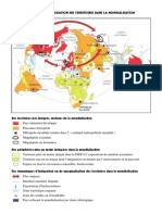 croquis - une inegale integration des territoires dans la mondialisation