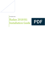 Radan 2018 R1 - Installation Document
