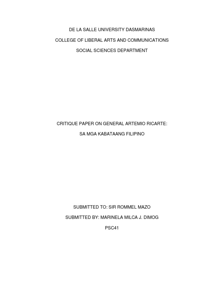 General Artemio Ricarte Philippines Unrest Free 30day Trial Scribd