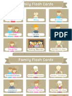 Family Flash Cards