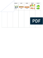 Calendario Oruga Glotona