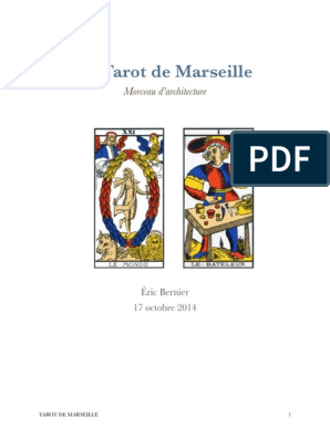 Jeu de tarot - Tarot de Marseille ancien