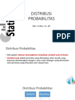 Distribusi Probabilitas