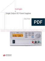 DC Power Supply Agilent