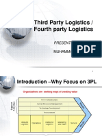 Third Party Logistics / Fourth Party Logistics: Presented by