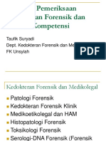 Prosedur Pemeriksaan Kedokteran Forensik dan Standar Kompetensi.ppt