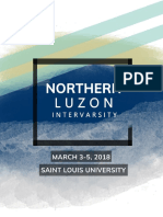 Official Invitation - 3rd Northern Luzon Intervarsity