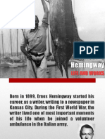 Ernest Hemingway - Life and Work