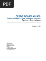 sjzl20085155-ZXSDR BS8800 GU360 (V4 (1) .00) System Descriptions PDF