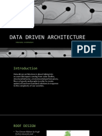 Data Driven Architecture