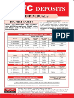 HDFC FD Form