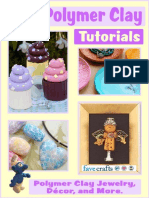 24 Polymer Clay Tutorials Polymer Clay Jewelry Home Decor and More Free Ebook PDF