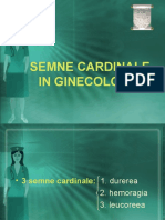 Semne cardinale in OBGY