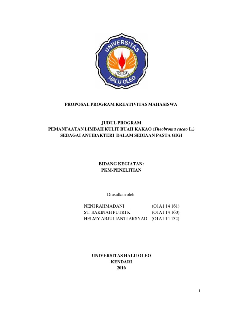 Proposal Proposal Pemanfataan Limbah Kulit Buah PDF | PDF