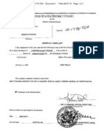 Criminal complaint against Jerrold Fowler