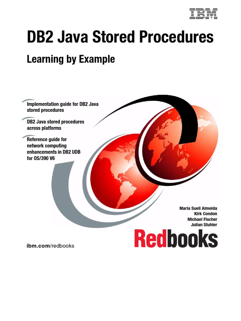 DB2 Java Stored Procedures Ibm Db2 Operating System