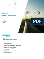 Maintenance de L'infrastructure: Cours 4.1.5 Réglage - Tirage À Joints