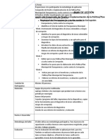 Plan de Lección Taller Aplicación Del Compendio