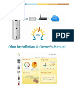 Ohm Installation Owners Manual