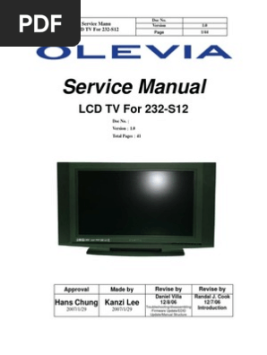 Olevia 232 S12 Sm Usb Flash Drive Computers