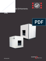 Manejadoras de Enfriamiento Evaporativo Turbina de Alabes Curvas Adelantadas Horizontal DAL 9, Marca SOLER&PALAU