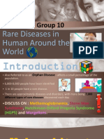 Rare Diseases in Human Around The World