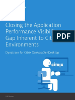 Citrix Performance Monitoring Brief