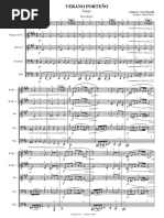 Astor Piazzolla - Verano Porteño - Score