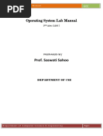 OS Lab Manual