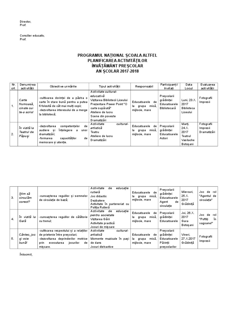 Scoala Altfel 2017 2018