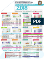 Calendario Academico UNEFA 2018