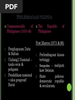 Erlembagaan Filipina: Commonwealth of Philippines (1935-46) The Republic of Philippines