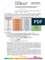 Convocatoria Educación Básica Morelos 2018