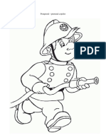 Pompierul desen