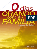 Livro Ebook 40 Dias Orando Com A Familia