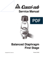 Balanced Diaphragm First Stage