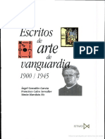 Escritos de Arte de Vanguardia, 1900:1945