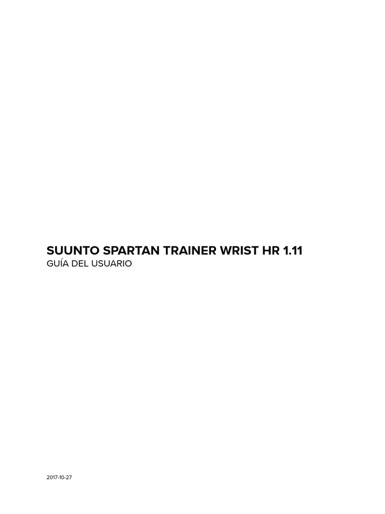 manual suunto spartan trainer wrist hr